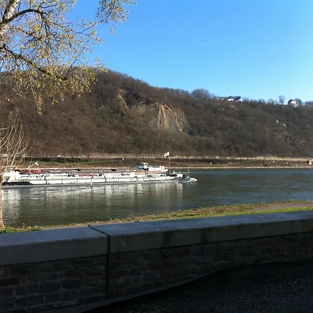 Ferienwohnung Rheinblick Koblenz Coblenza Camera foto